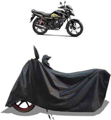 KEDIT Two Wheeler Cover for Universal For Bike(SP 125, Black)