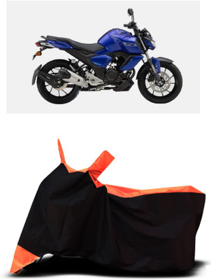 VESMEI Two Wheeler Cover for Yamaha(FZ-FI, Orange)