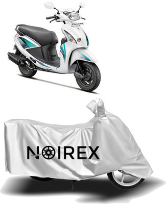NOIREX Two Wheeler Cover for Hero(Pleasure, Silver)
