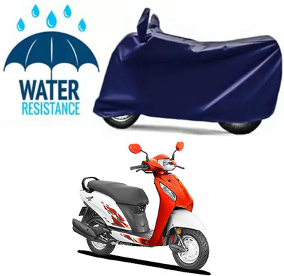 Mdstar Waterproof Two Wheeler Cover for Honda(Activa 4G, Blue)