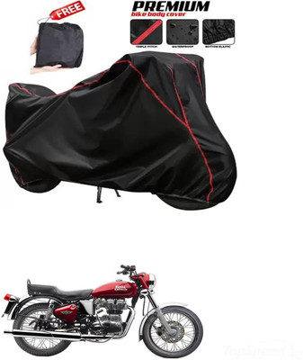 DeepShakshi AUTOMOTIVE Two Wheeler Cover for Royal Enfield(Electra, Black)