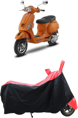 Coxtor Two Wheeler Cover for Vespa(SXL BS6, Red)