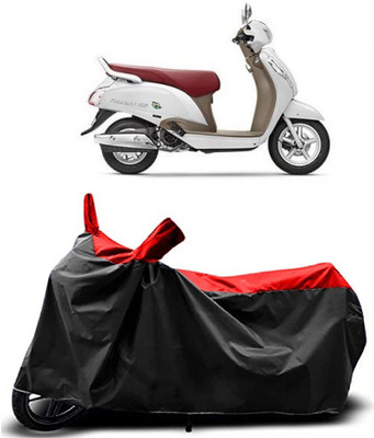 MMSSTAR Waterproof Two Wheeler Cover for Suzuki(New Access 125, Red)