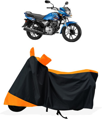 Tricway Two Wheeler Cover for Yamaha(Saluto RX, Orange)