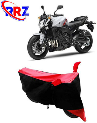 RRZ Waterproof Two Wheeler Cover for Yamaha(FZ1, Black, Red)