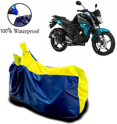 APNEK Waterproof Two Wheeler Cover for Yamaha(FZ, Yellow, Blue)
