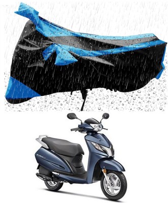 MMSSTAR Waterproof Two Wheeler Cover for Honda(Activa 125, Blue, Black)