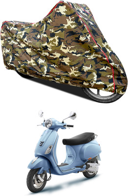 AutoGalaxy Waterproof Two Wheeler Cover for Vespa(ZX 125 BS6, Yellow)