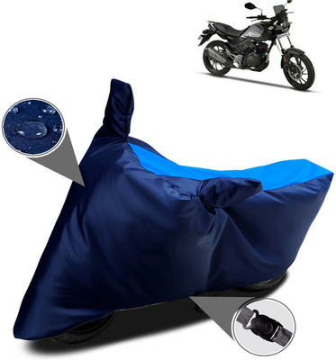 THE REAL ARV Waterproof Two Wheeler Cover for Hero(Xpulse 200T, Blue)
