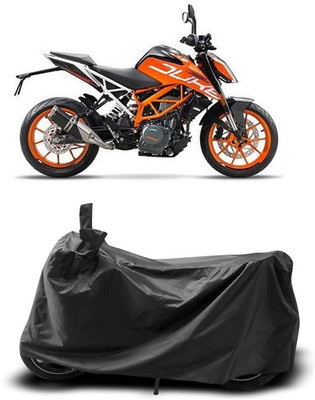 KEDIT Two Wheeler Cover for KTM(390 Duke, Black)
