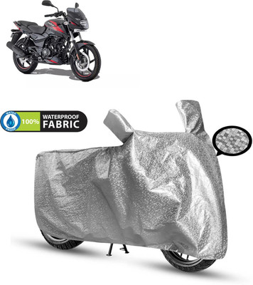 CODOKI Waterproof Two Wheeler Cover for Bajaj(Pulsar 150, Silver)