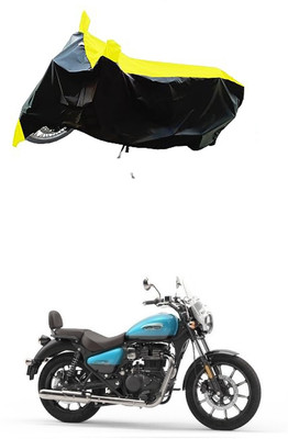 VESMEI Two Wheeler Cover for Royal Enfield(Meteor 350, Yellow)