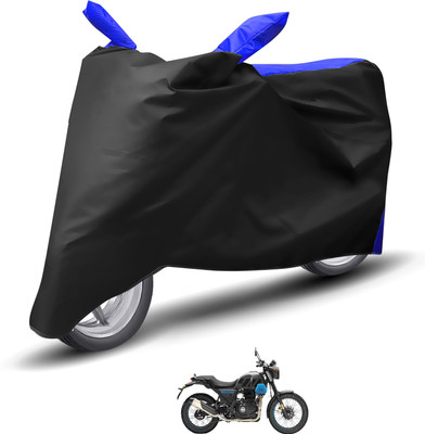 Caronix Waterproof Two Wheeler Cover for Royal Enfield(Blue)