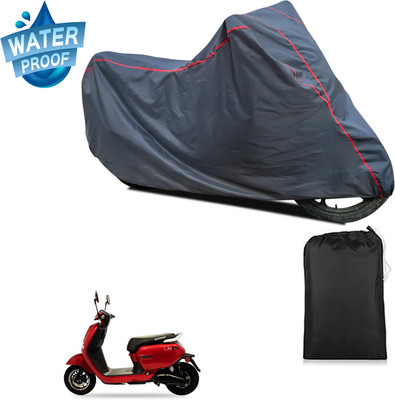 PAGORA Waterproof Two Wheeler Cover for Okinawa(Lite, Grey)