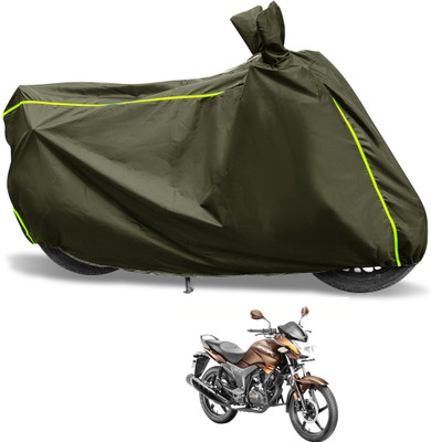 Euro Care Waterproof Two Wheeler Cover for Hero(Hunk, Green)