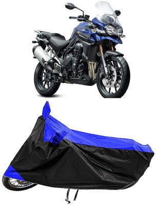 MMSSTAR Two Wheeler Cover for Triumph(Tiger 800 XCA, Blue)