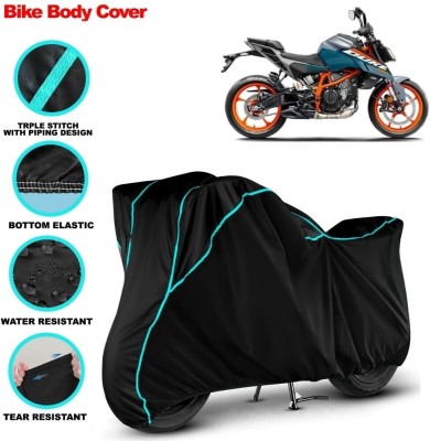 Grizzly Two Wheeler Cover for KTM(RC 390, Black)