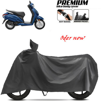 SK AUTO Waterproof Two Wheeler Cover for Bajaj, Hero, Honda, TVS, Ola(Black)