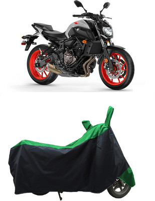 Coxtor Waterproof Two Wheeler Cover for Yamaha(MT 07 BS6, Green)
