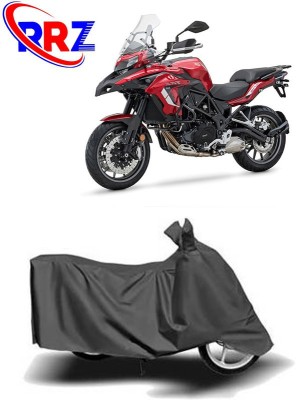 RRZ Waterproof Two Wheeler Cover for Benelli(TRK 502, Grey)