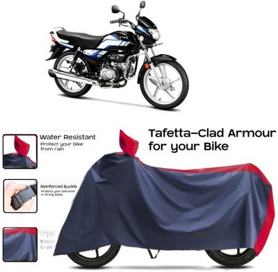 WMIZEXA Two Wheeler Cover for Hero(Red, Blue)