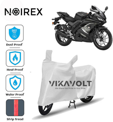 NOIREX Waterproof Two Wheeler Cover for Yamaha(R15, Silver)