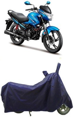 Coxtor Waterproof Two Wheeler Cover for Hero(Glamour i3s BS6, Blue)