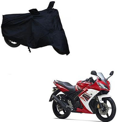 DeepShakshi AUTOMOTIVE Two Wheeler Cover for Yamaha(R15 s, Black)