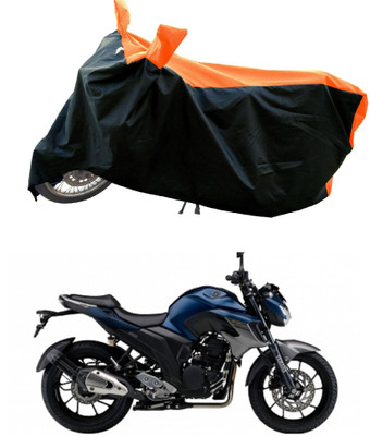 DeepShakshi AUTOMOTIVE Waterproof Two Wheeler Cover for Yamaha(FZ-25, Orange)