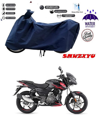 smwzxyu Waterproof Two Wheeler Cover for Bajaj(Pulsar 150 DTS-i, Blue)