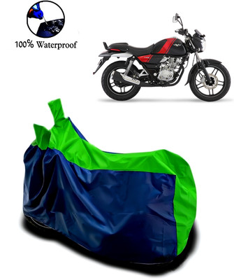 Autofly Waterproof Two Wheeler Cover for Bajaj(Victor, Blue, Green)