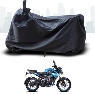 DeepShakshi AUTOMOTIVE Two Wheeler Cover for Bajaj(Pulsar NS 200, Black)