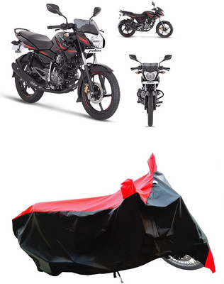 KEDIT Two Wheeler Cover for Bajaj(Pulsar 135 BS6, Red)