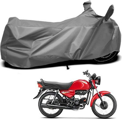 DeepShakshi AUTOMOTIVE Waterproof Two Wheeler Cover for Hero(CD Dawn, Grey)