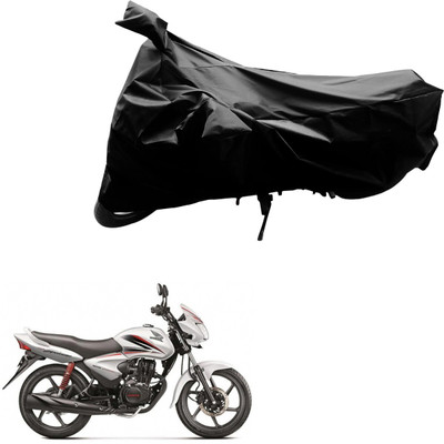 Mdstar Waterproof Two Wheeler Cover for Yamaha(Saluto, Black)