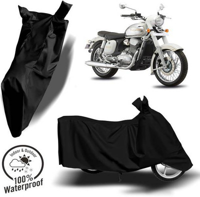 RAAMKM Waterproof Two Wheeler Cover for Hero, Honda(Monster 796 S2R, Black)