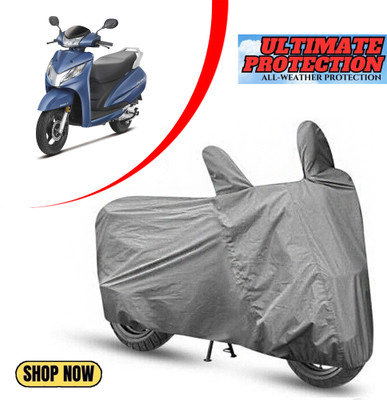 PAGORA Waterproof Two Wheeler Cover for Honda(Activa 125, Grey)