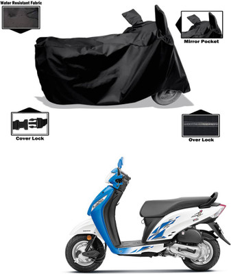 PAGORA Waterproof Two Wheeler Cover for Honda(Activa i, Black)