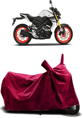 AASHTIK AMRT Two Wheeler Cover for Yamaha(MT-15, Maroon)