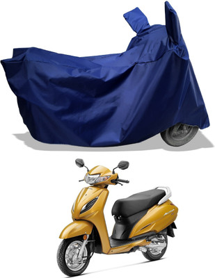 Amexride Two Wheeler Cover for Honda(Activa i, Blue)