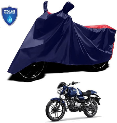 JSJINSIL Waterproof Two Wheeler Cover for Bajaj(V12, Red, Blue)