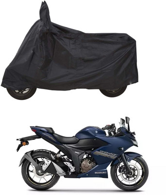 CODOKI Waterproof Two Wheeler Cover for Suzuki(Gixxer SF, Black)
