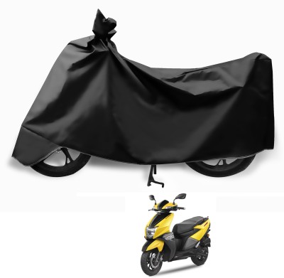 Auto Hub Two Wheeler Cover for TVS(Ntorq 125, Black)