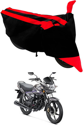 MMSSTAR Waterproof Two Wheeler Cover for Honda(CB Shine, Red, Black)