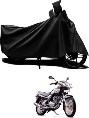 AASHTIK MART Two Wheeler Cover for TVS(Fiero FX, Black)