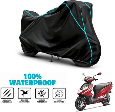 GOSHIV-car and bike accessories Waterproof Two Wheeler Cover for Hero(Dare, Black)