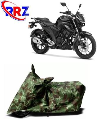 RRZ Waterproof Two Wheeler Cover for Yamaha(FZ25, Multicolor)