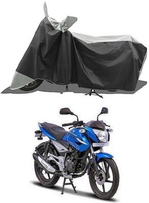 GROFATIK Two Wheeler Cover for Bajaj(XCD 135, White)