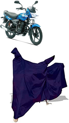 Amexride Two Wheeler Cover for Bajaj(Platina 125, Blue)