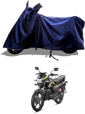 AASHTIK MART Two Wheeler Cover for Honda(CB Shine, Blue)